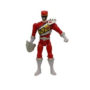 Power Rangers Dino Charge Red Ranger‎ Double Strike Spinning Action Figure Toy